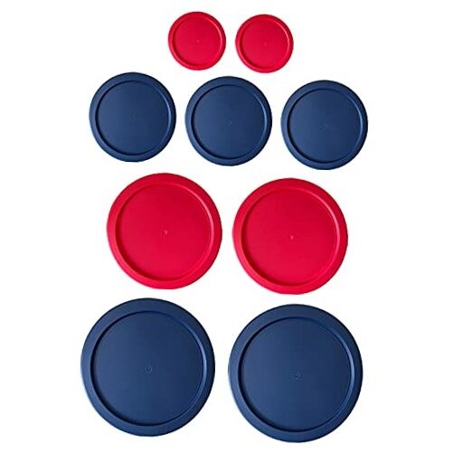 Replacement Lids for Pyrex Glass Food Storage Containers Round (2) for Bundle 1