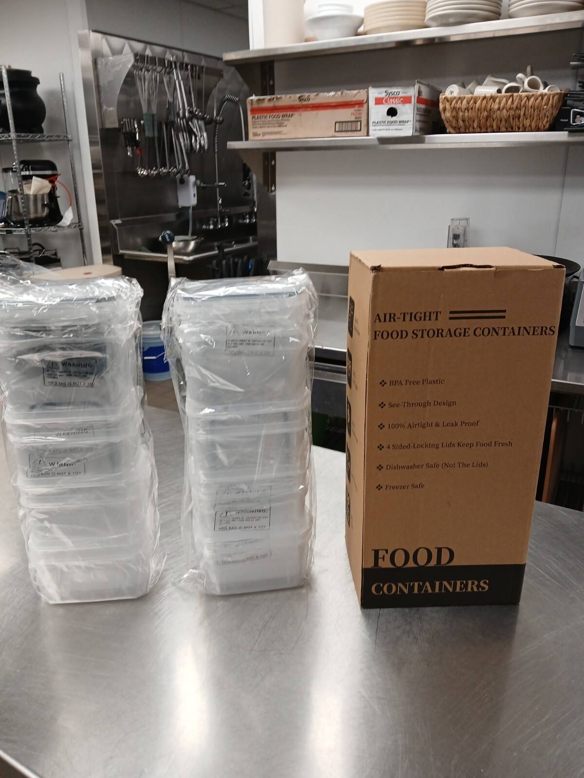 PRAKI Airtight Food Storage Containers