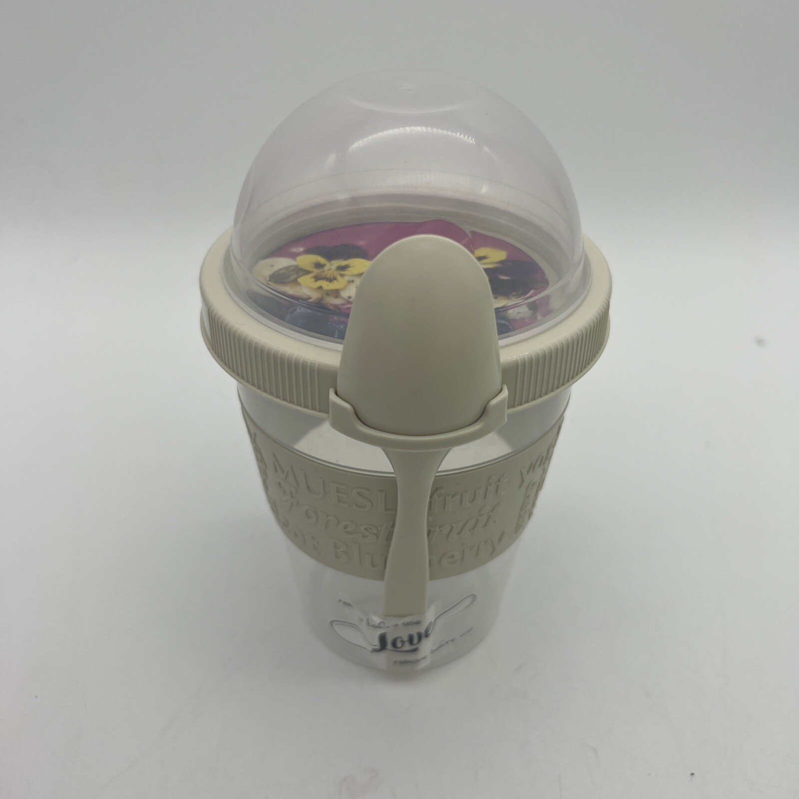 CRYSTALIA Breakfast On the Go Cups Take and Go Yogurt Cup with Topping Cereal…