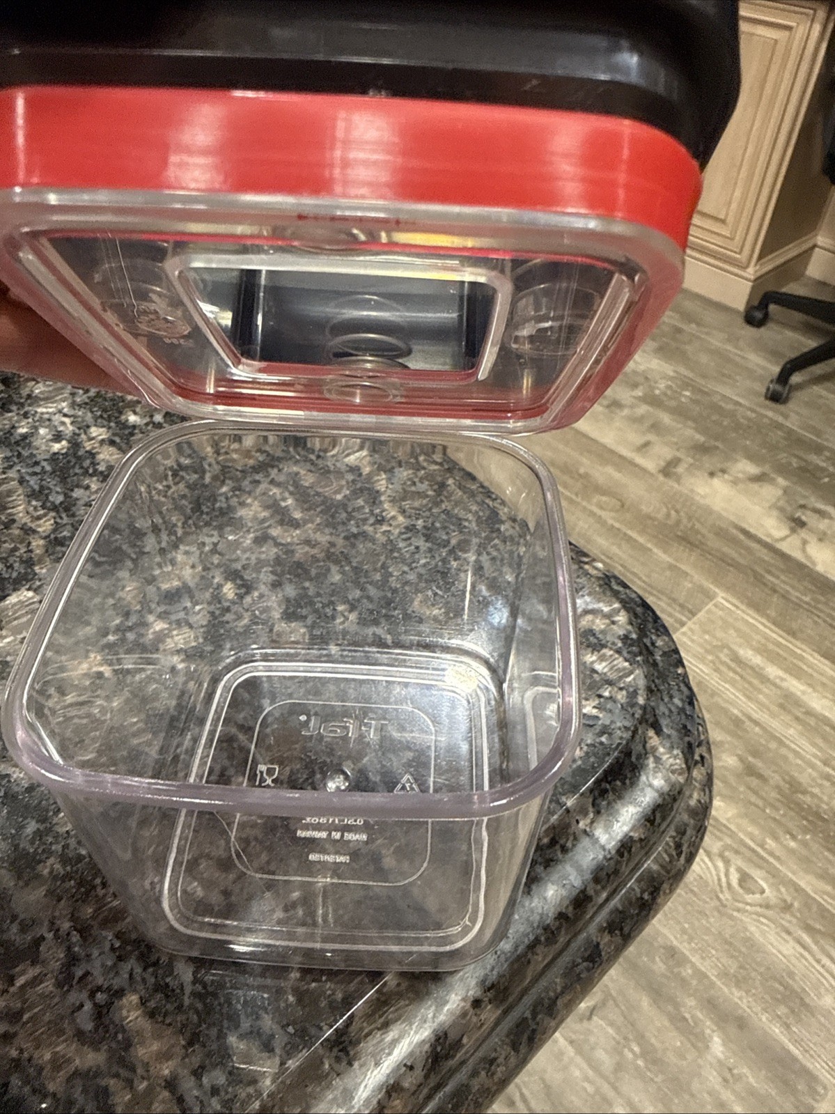 T-FAL INGENIO 1/2 Liter SMALL AIRTIGHT ~ LEVER LOCK ~ STORAGE CONTAINER