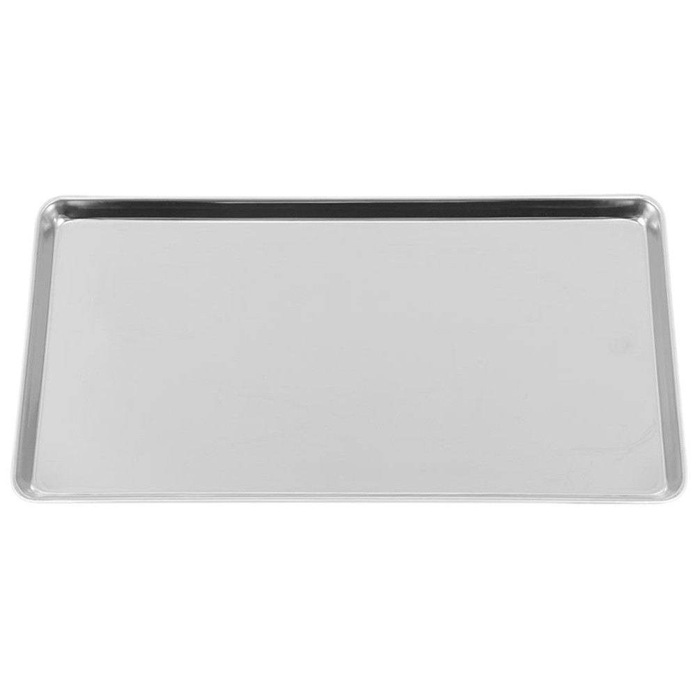 Stainless Steel Plate Noodle Roll Dish Rice Banquet Small Pan Food Service Tray