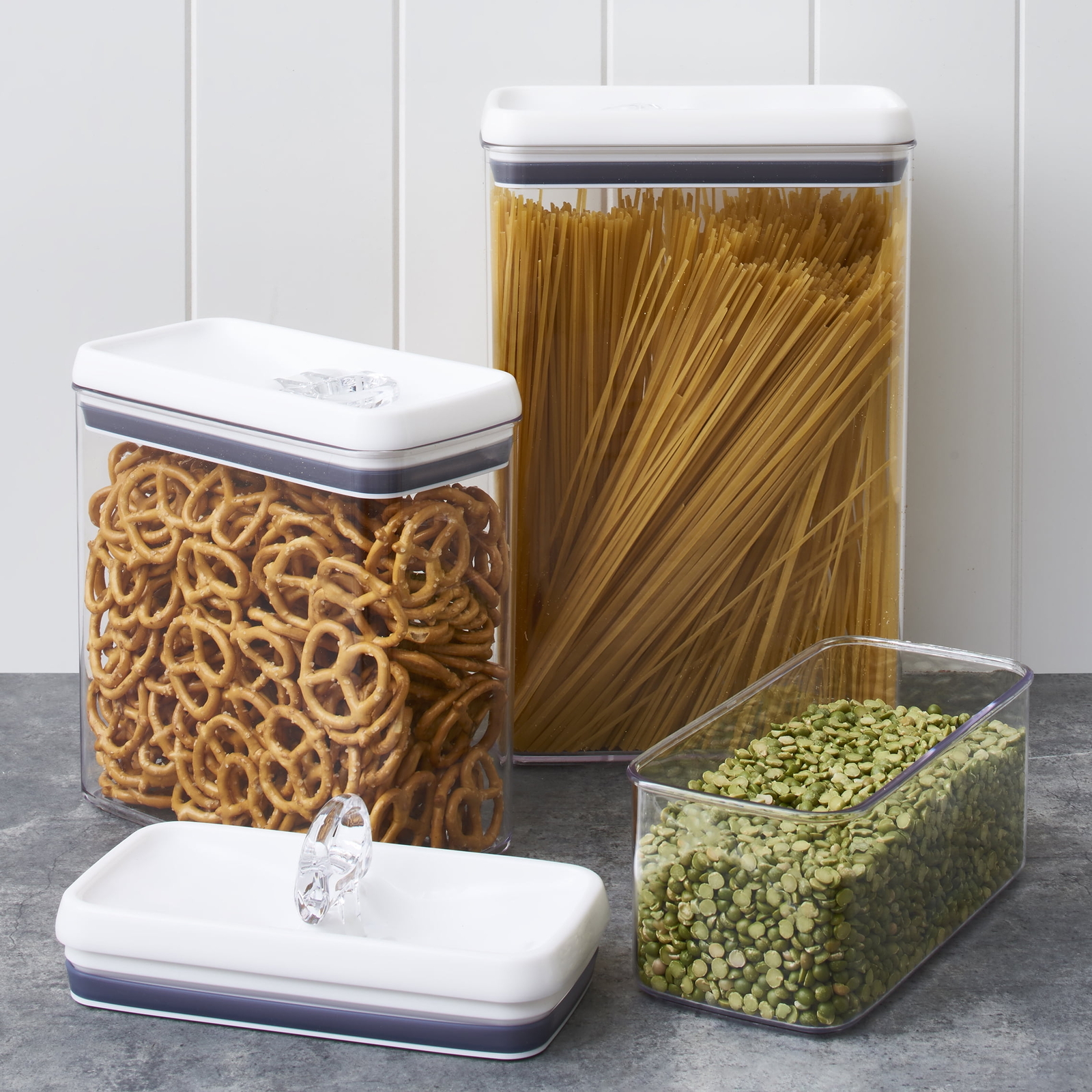 (2 pack) Canister – 17.3 Cup Flip-Tite® Rectangular Food Storage Container