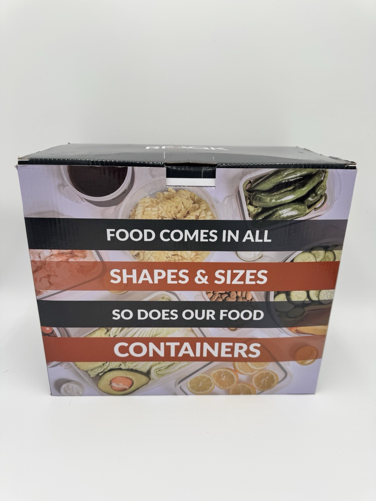 60-Piece Large Food Storage Containers Set Leakproof BPA-Free Plastic Snap Lid