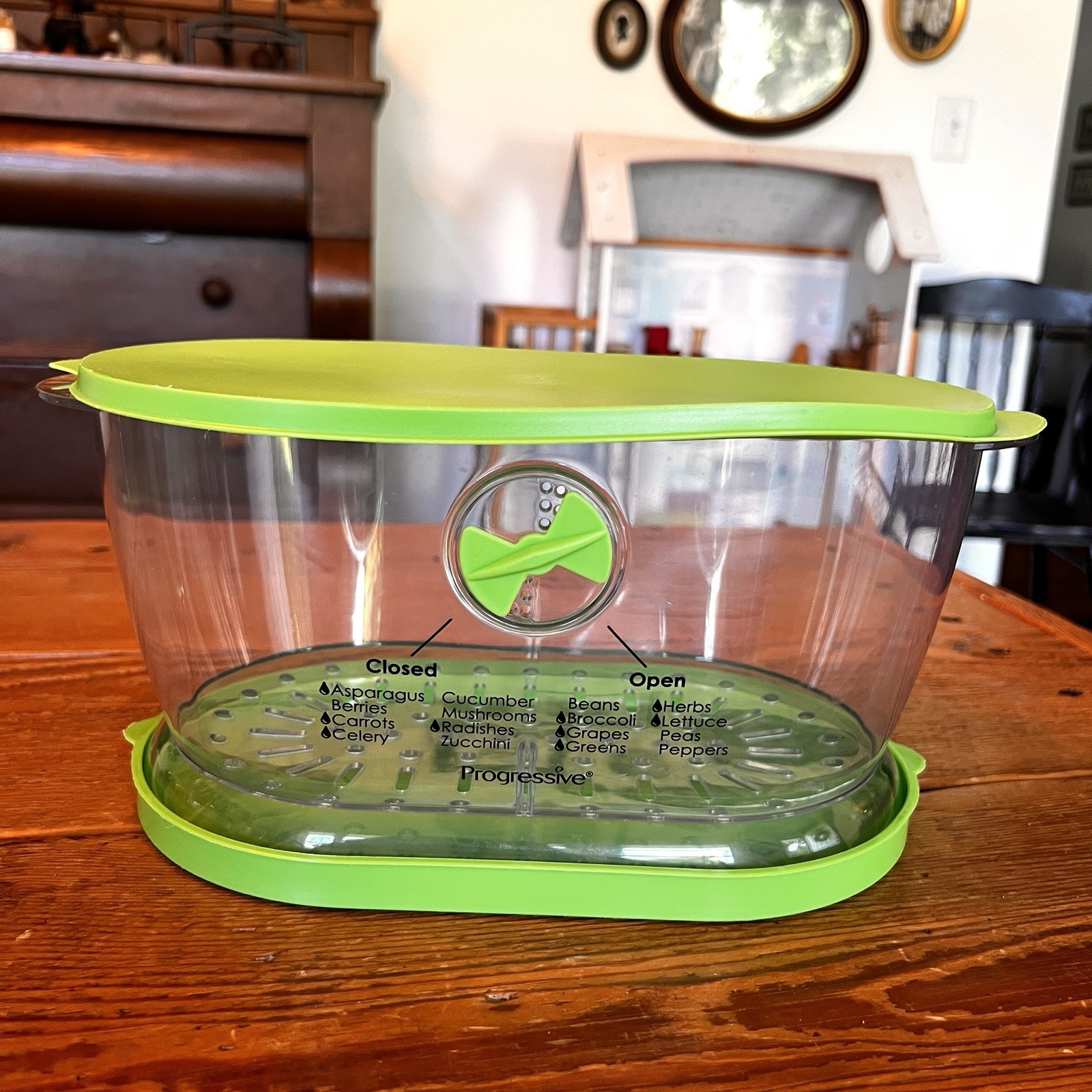 Prepworks by Progressive Fresh Fruits & Vegetables Keeper- Green