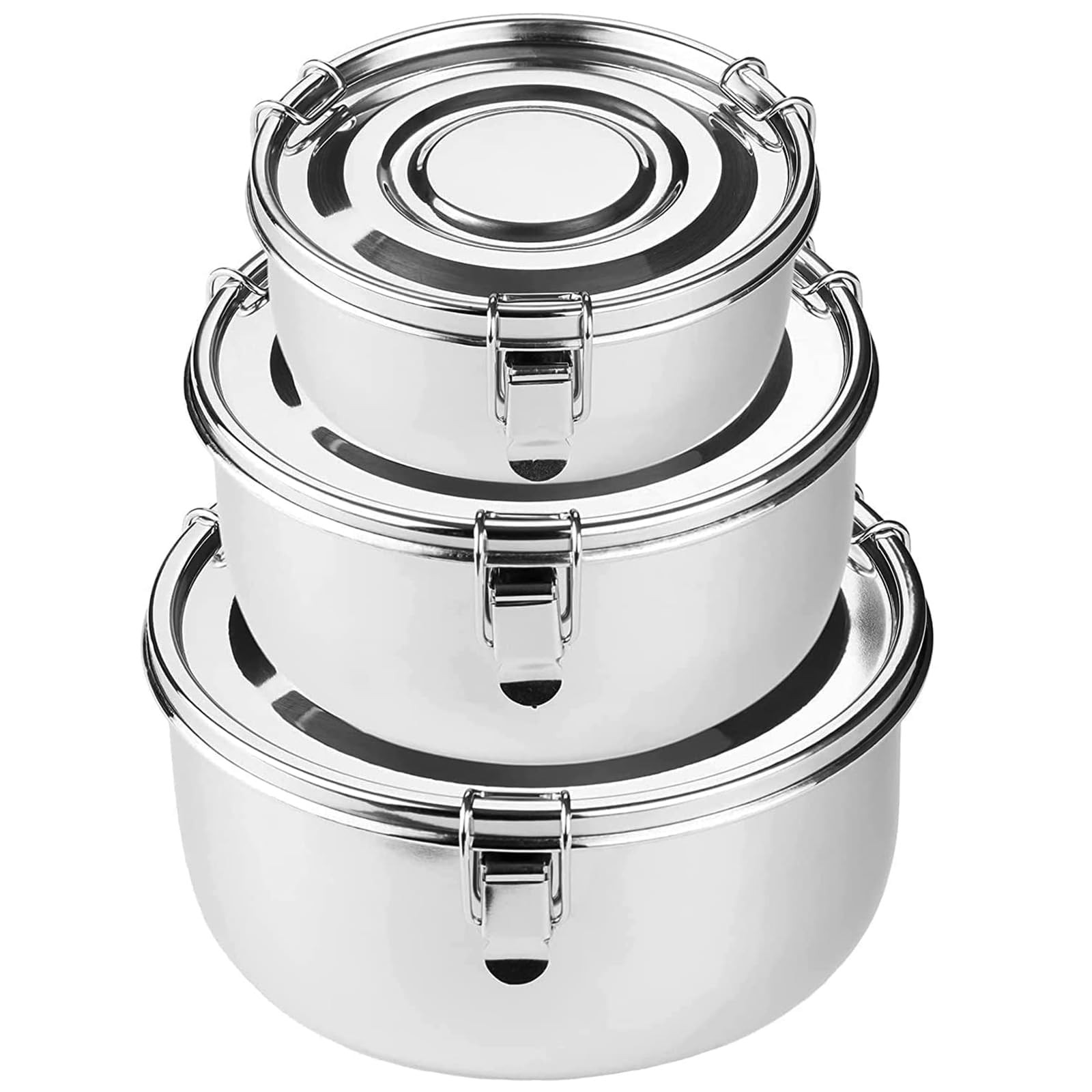 Premium Stainless Steel Food Storage Containers 304 The Original Leak-Proof, …