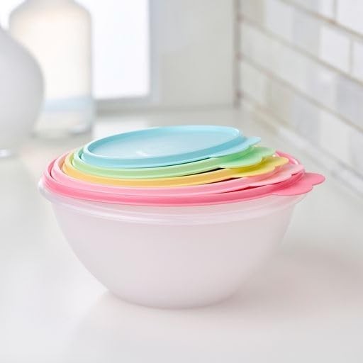 Heritage Wonderlier 10 Piece Food Storage Bowl Set in Vintage Colors- Dishwasher