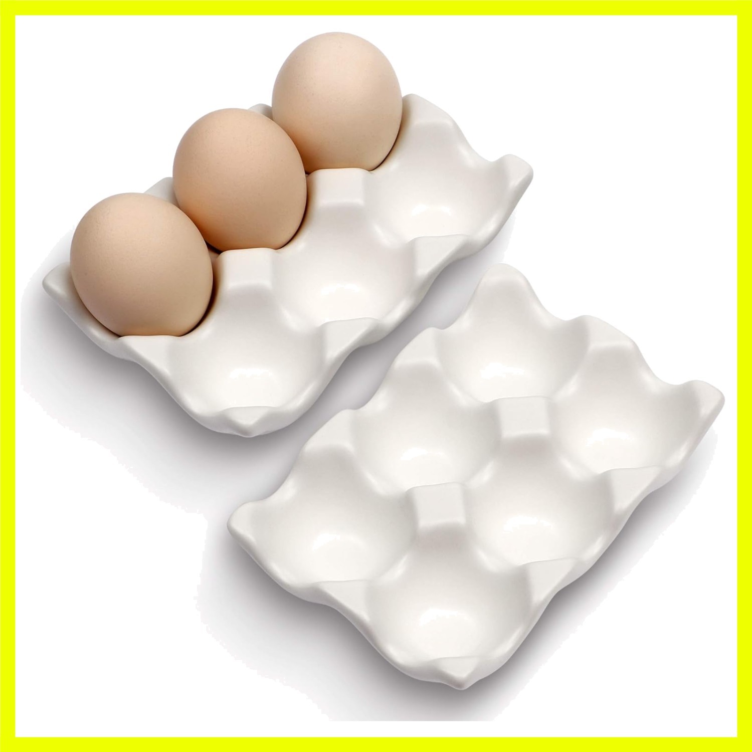 6 Cups Egg Tray Serveware, Eggs Dispenser, Egg Holder Set Kitchen Restaurant …