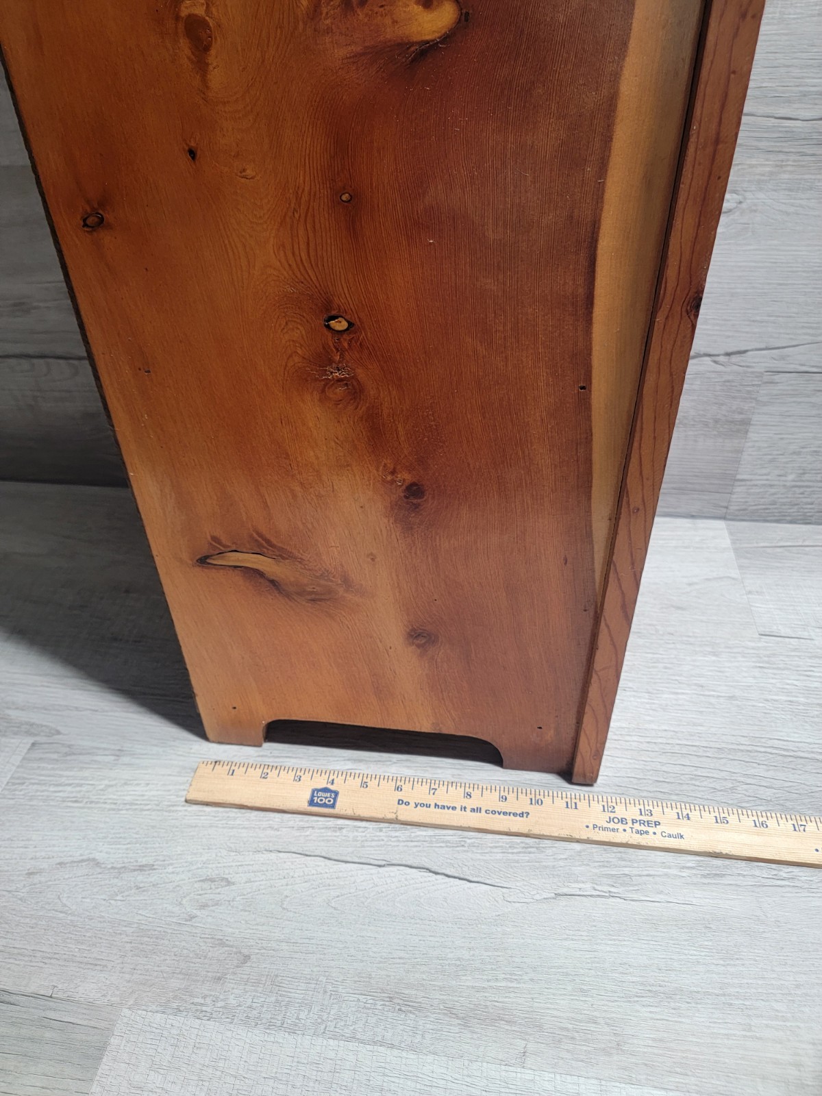 Vintage Rustic Farmhouse Wooden Potato Vegetable Storage Bin Jelly Cabinet