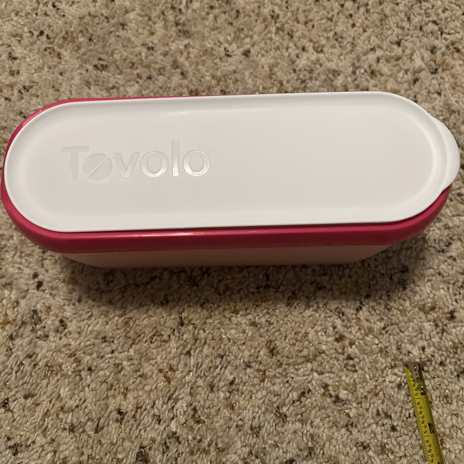 Tovolo Glide A Scoop Non Slip Base Insulated Ice Cream Tub – Red Raspberry Tart