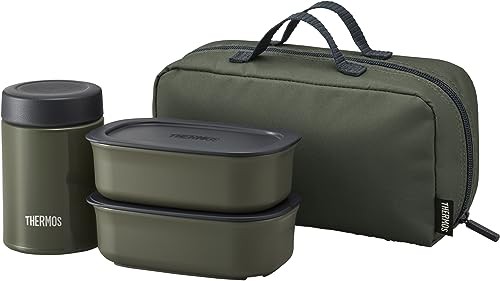 Thermos JEA-801 KKI Vacuum Insulated Soup Lunch Set 28.7 fl oz (800 ml) Khaki