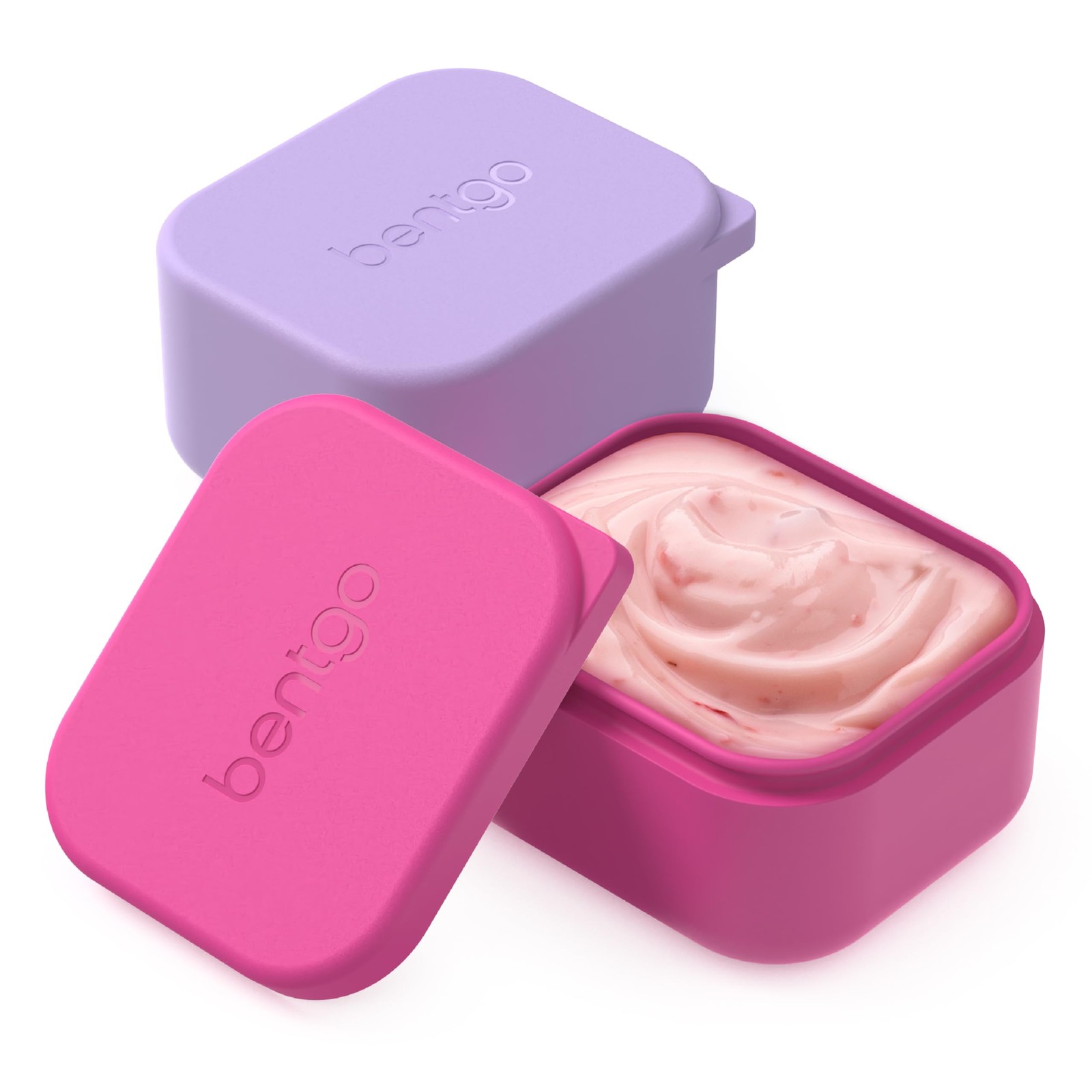 Sidekicks 2-Pack Silicone Container Set – Dipping Sauce Cups for Condiments &…