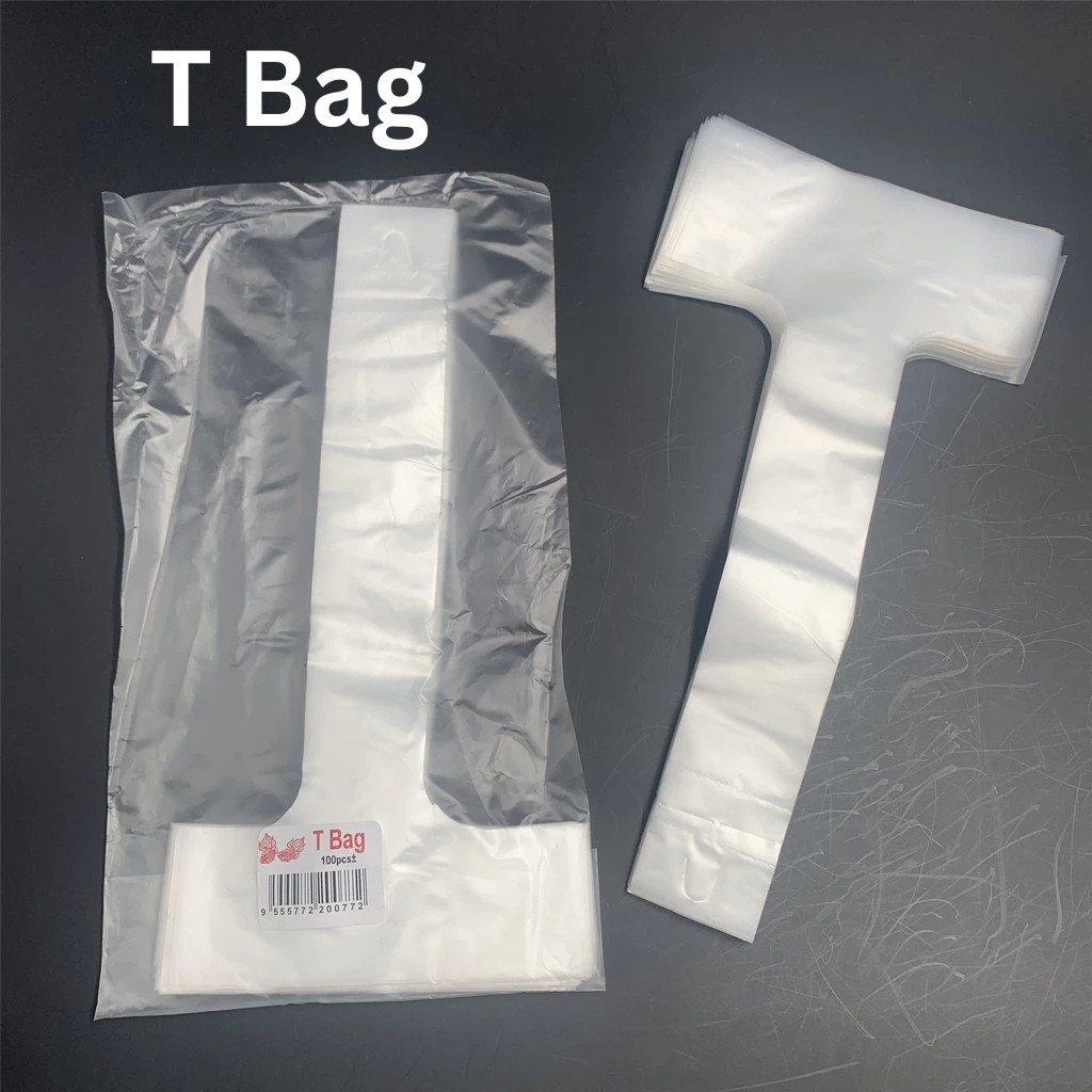 1,000Pcs Clear Plastic Cup Carrier Handle Drink Delivery Container Hanging T Bag