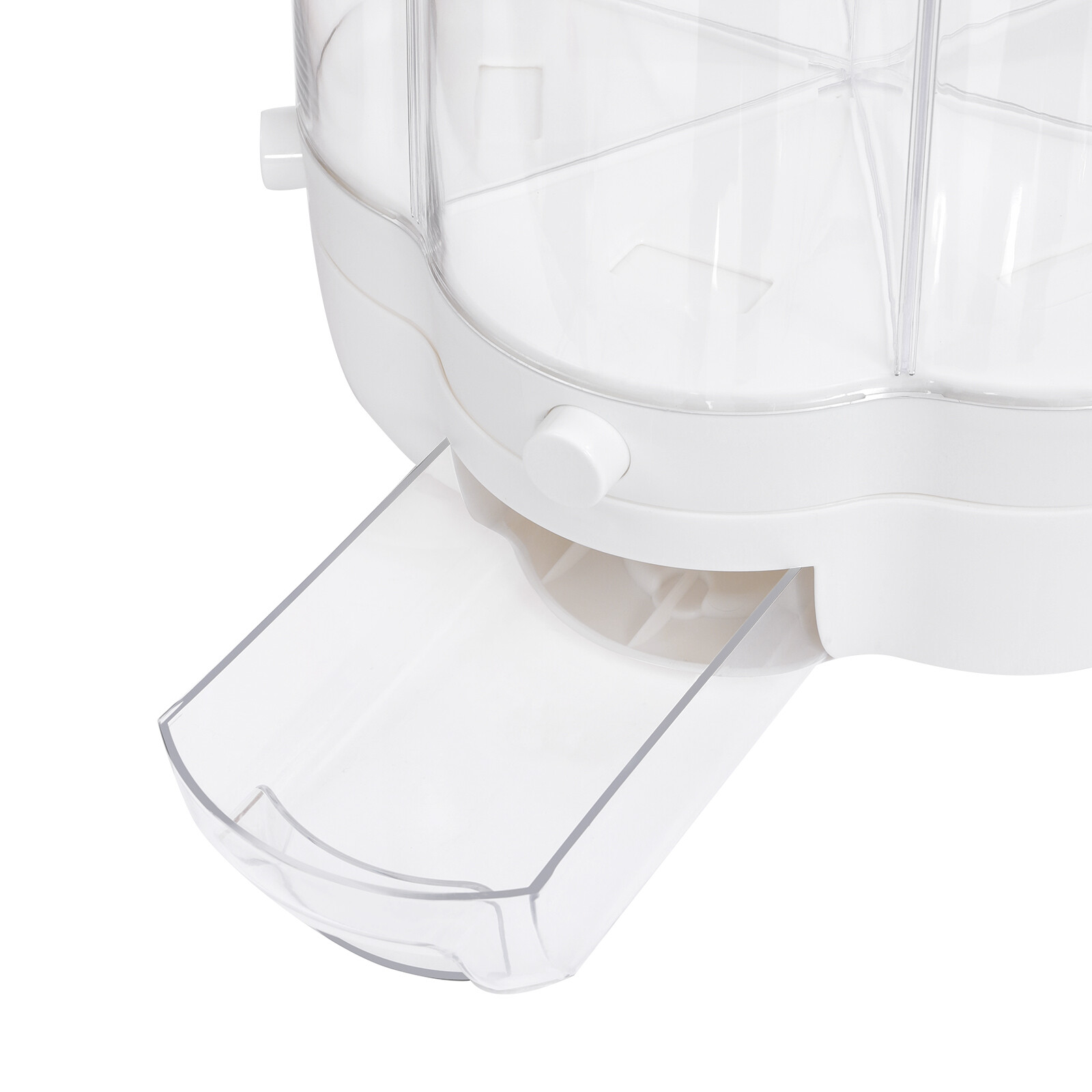 27LBS Large Rotating Storage Container 360° Food Grain Rice Dispenser Sorted USA