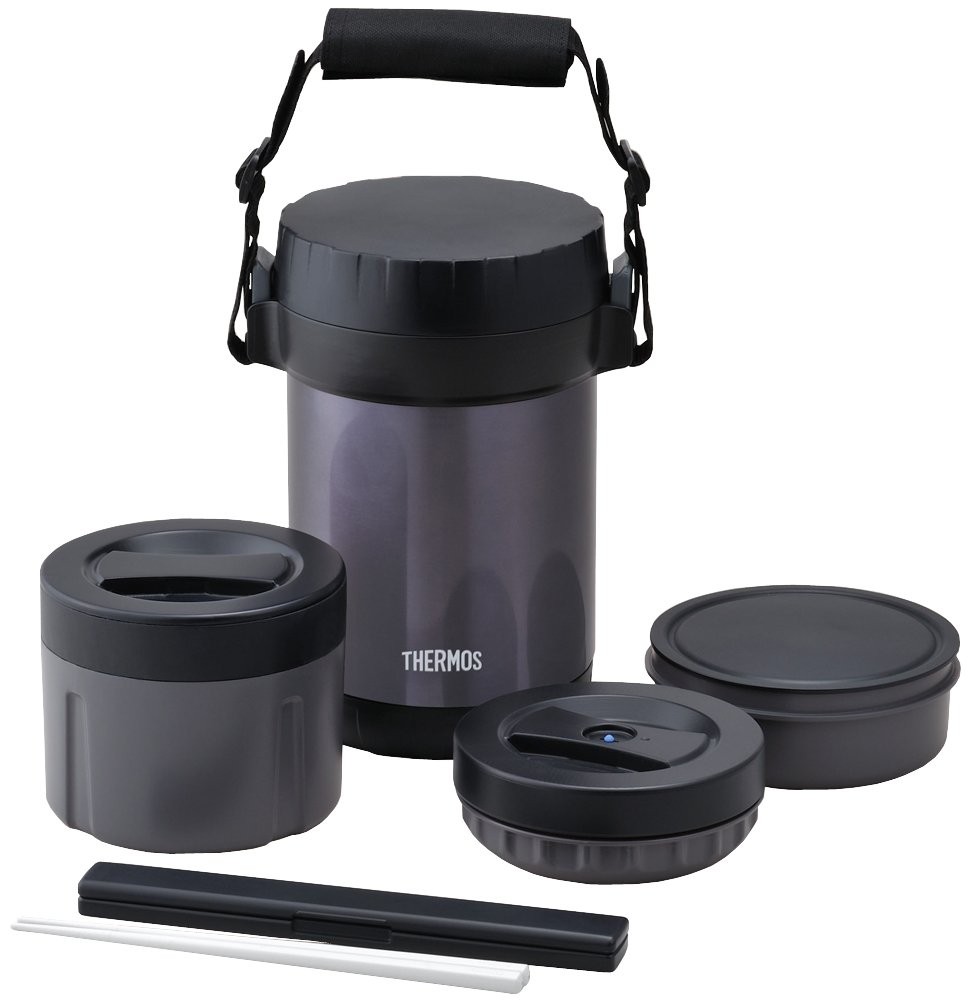 Thermos Stainless Steel Lunch Jar, Approx. 1.3 cups, Midnight Blue JBG-1801 MDB
