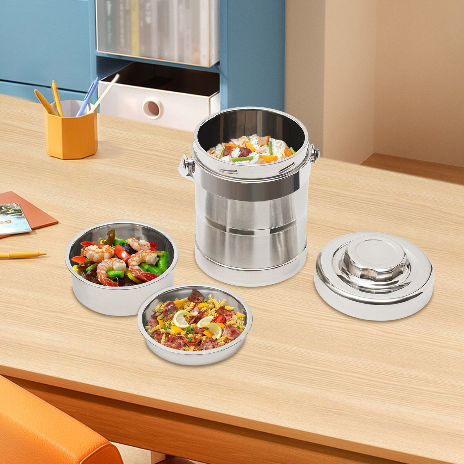 Lunch Box Containers For Hot Cold Food Meal 3H Insulated Food Container Jar