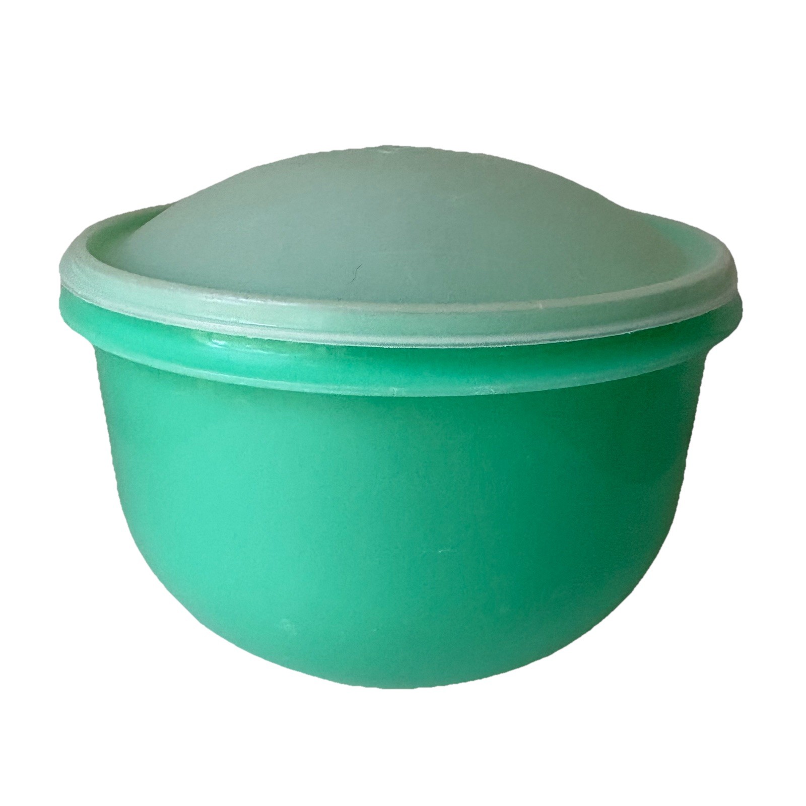 Tupperware Green Crisp It Lettuce Keeper 1424-3 Jadeite Retro W Spike Vintage