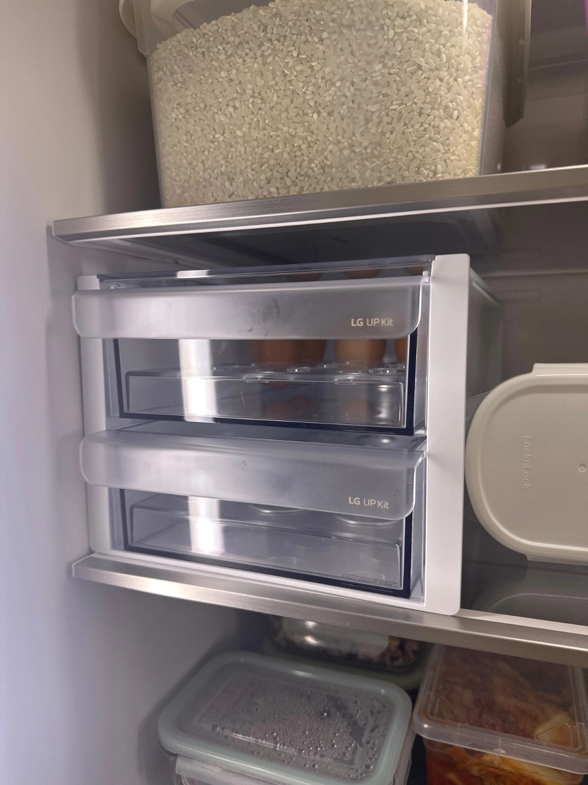 LG refrigerator Egg Container 30 Eggs Tray Holder Korea