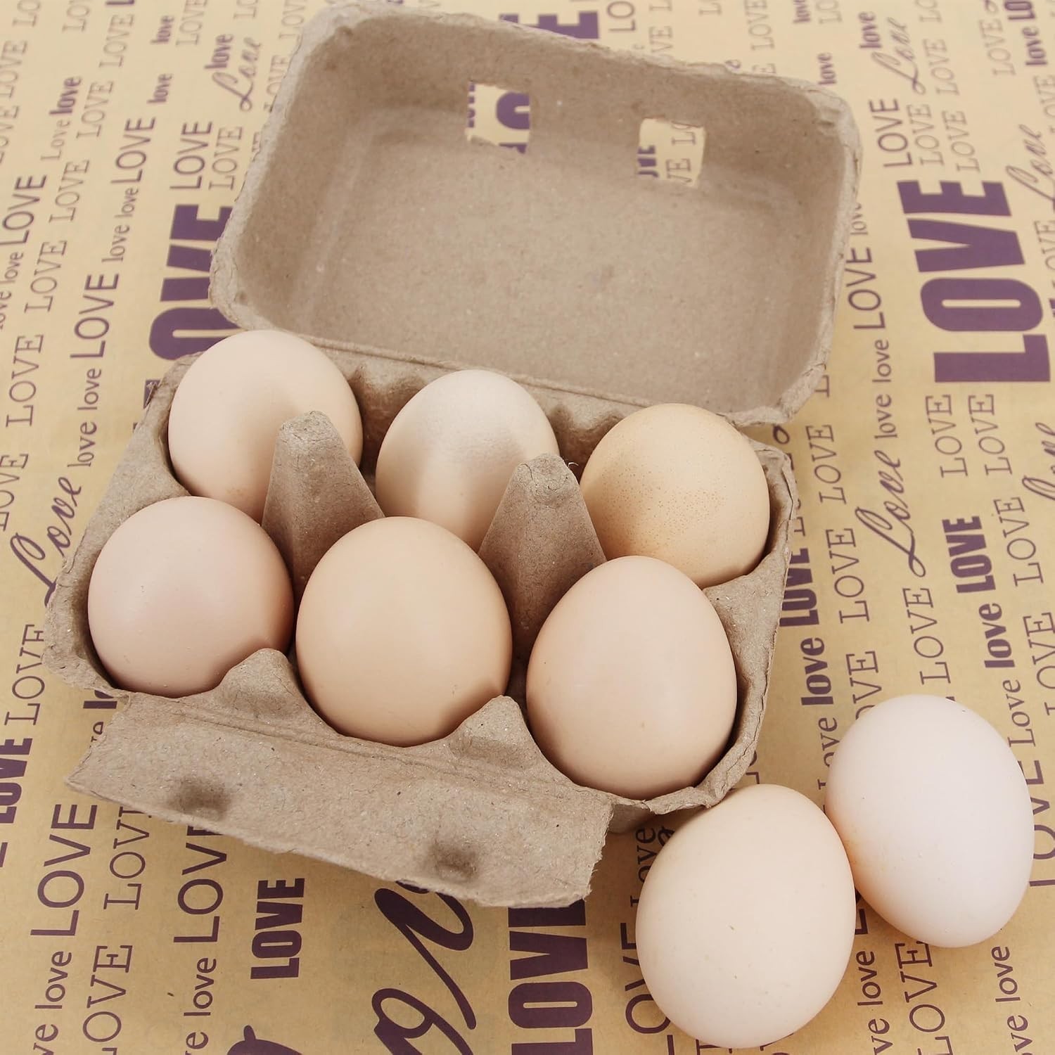 20 Pack Egg Cartons Cheap Bulk, 6 Count Egg Storage Containers Holder, Sturdy…
