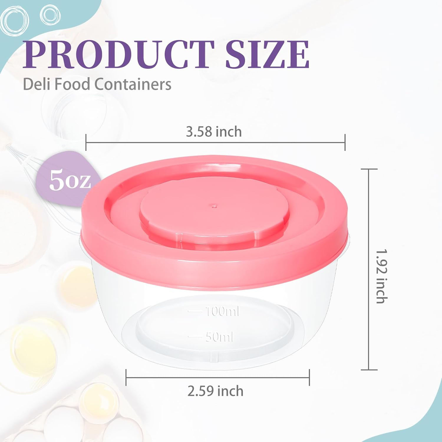 Plastic Food Storage Containers W/ Airtight Lids Reusable Freezer Safe Set of 12