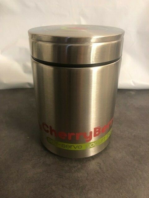 16oz Stainless Steel Frozen Yogurt/Berries/Nuts/Salad/Etc To-Go Lunch Container