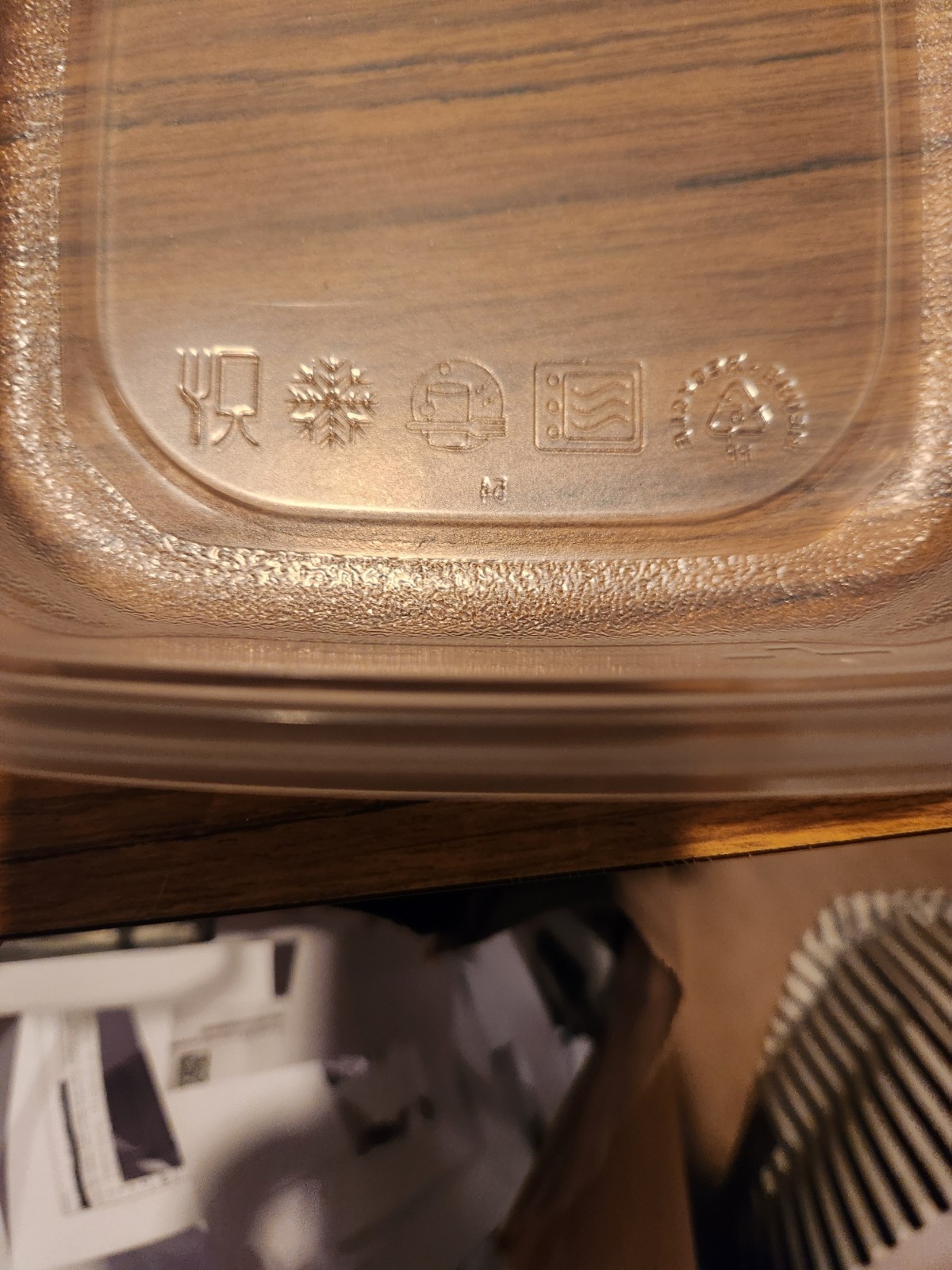 Food Storage Container , 7″x7″X2″ ,Lot of 5 , 25 oz each