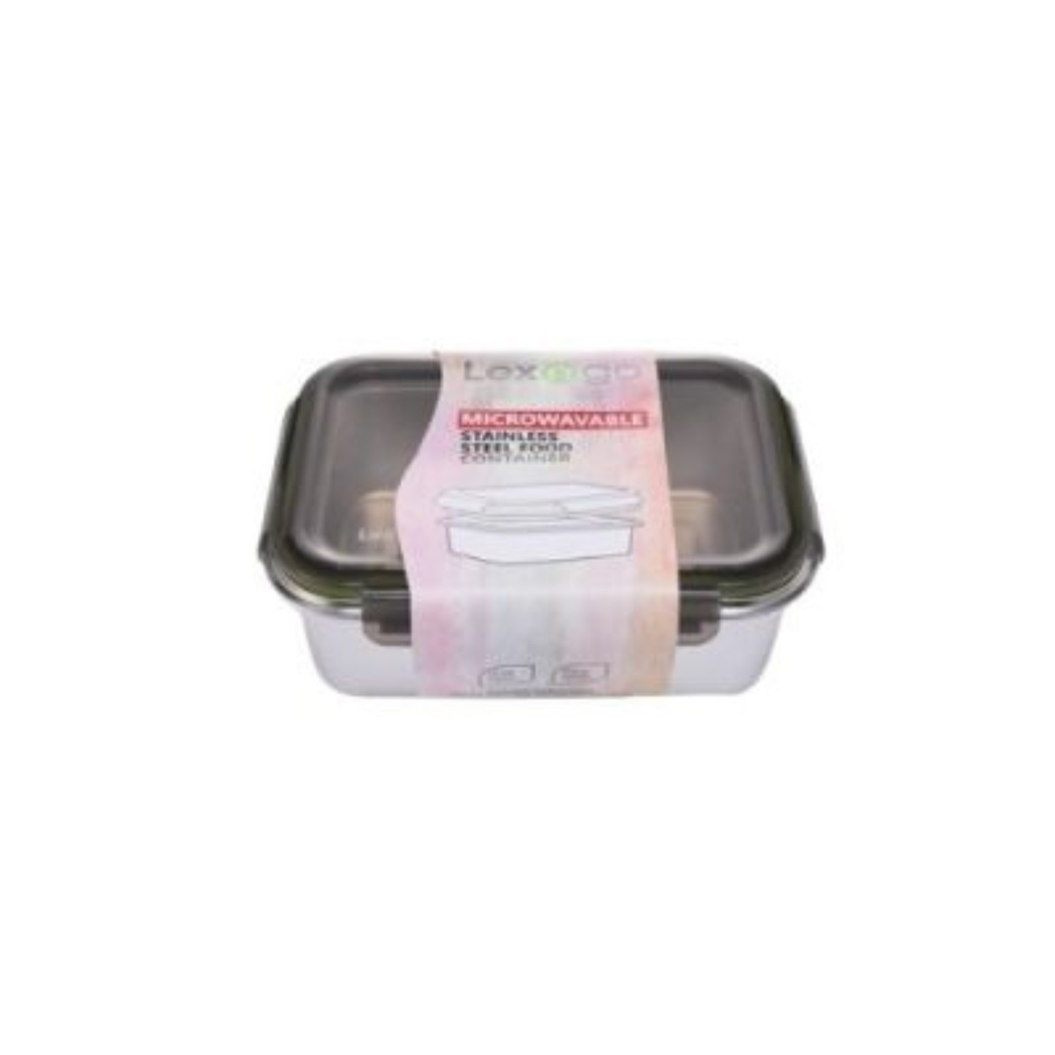 Lexngo SUS316L Microwavable Stainless Steel Food Containers
