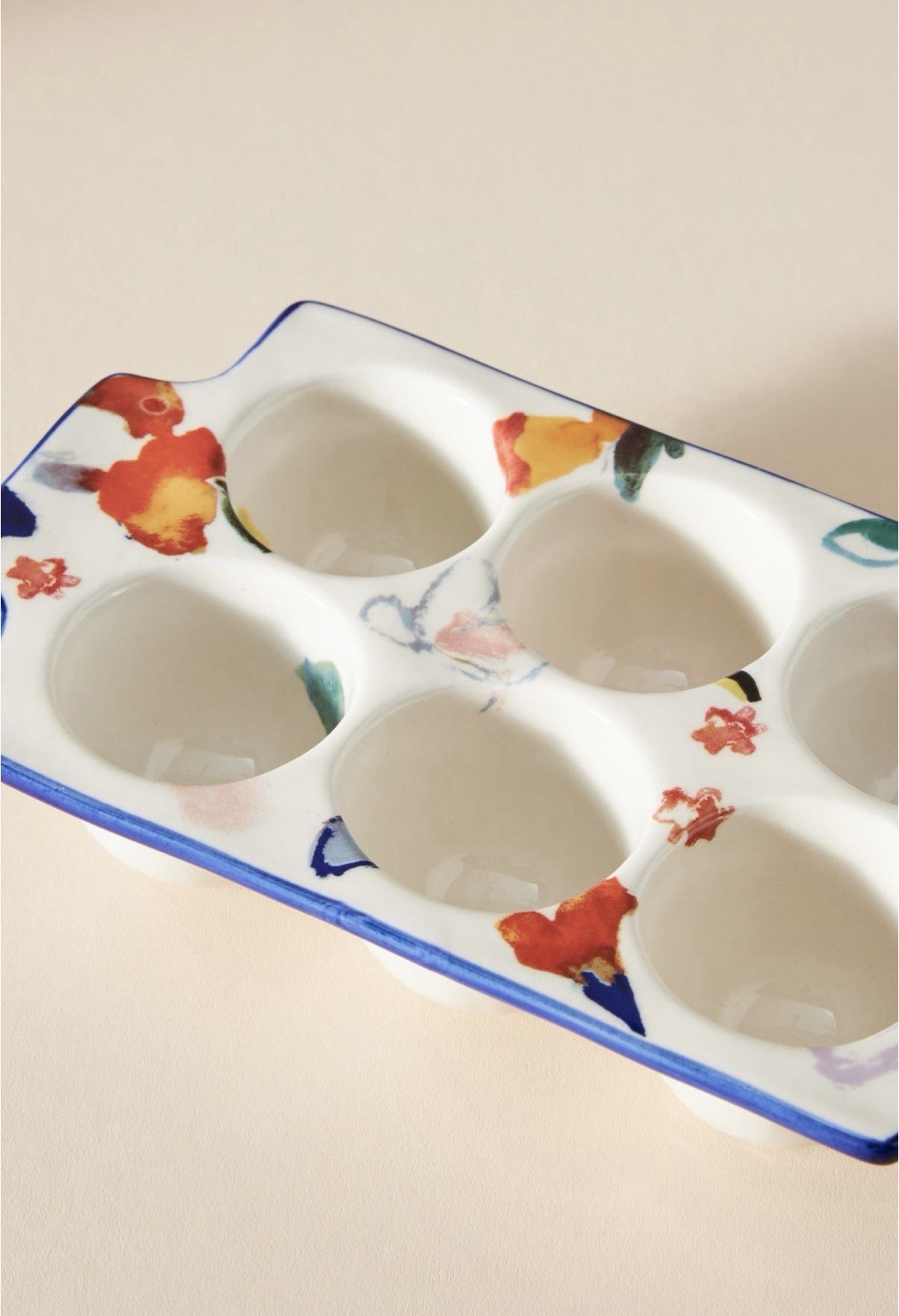 Anthropologie Luna Egg Crate Half Dozen, Trinket Dish Earrings Cute Rare – NEW