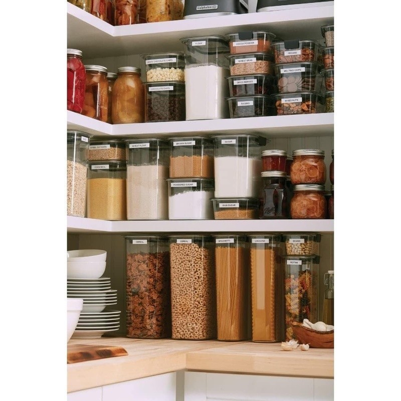 High Capacity Airtight Modular Storage Container BPA Free Easy Clean Plastic New
