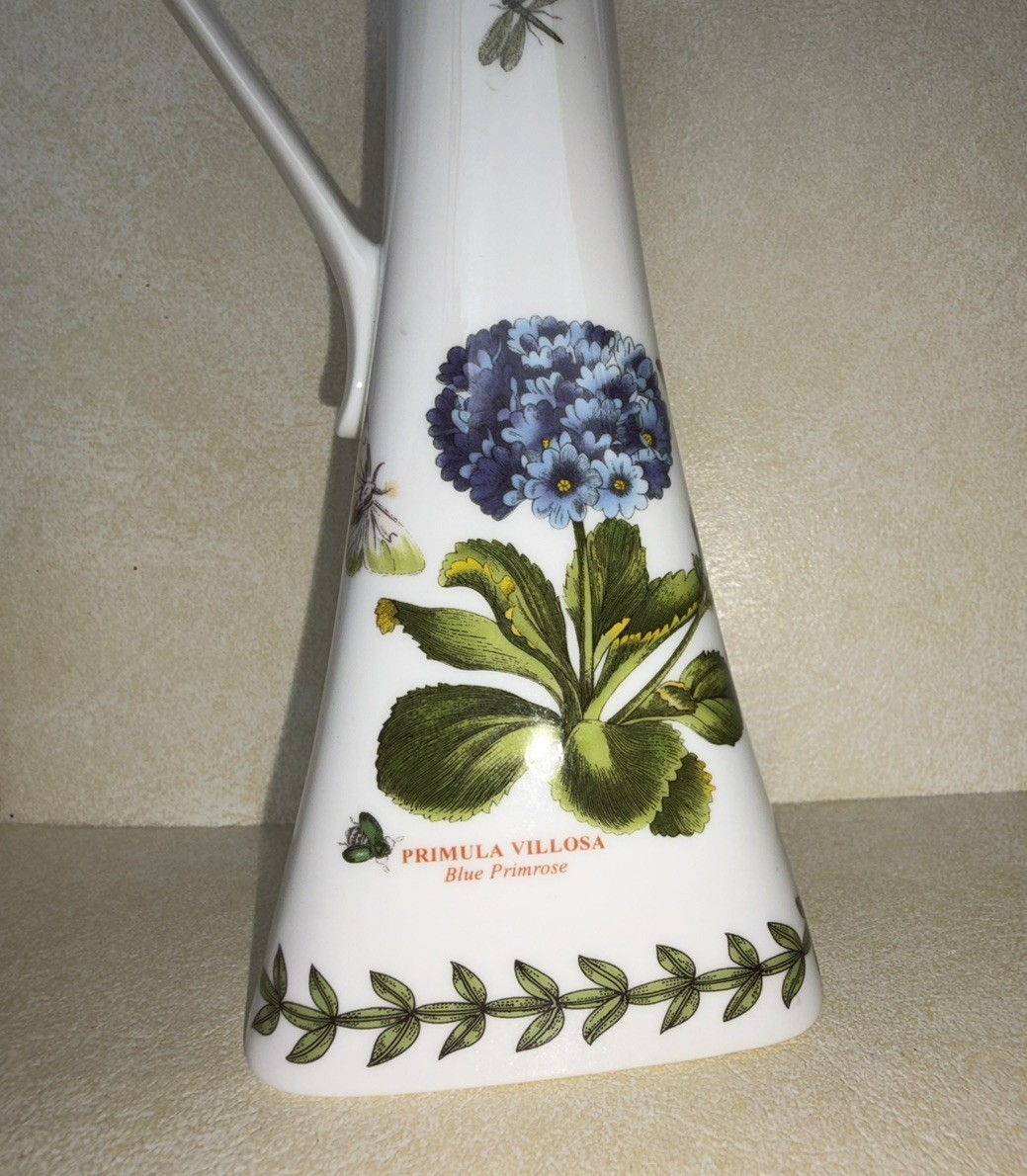 Portmeirion Botanic Garden Olive Oil Cruet Bottle With Lid 9” Tall Susan