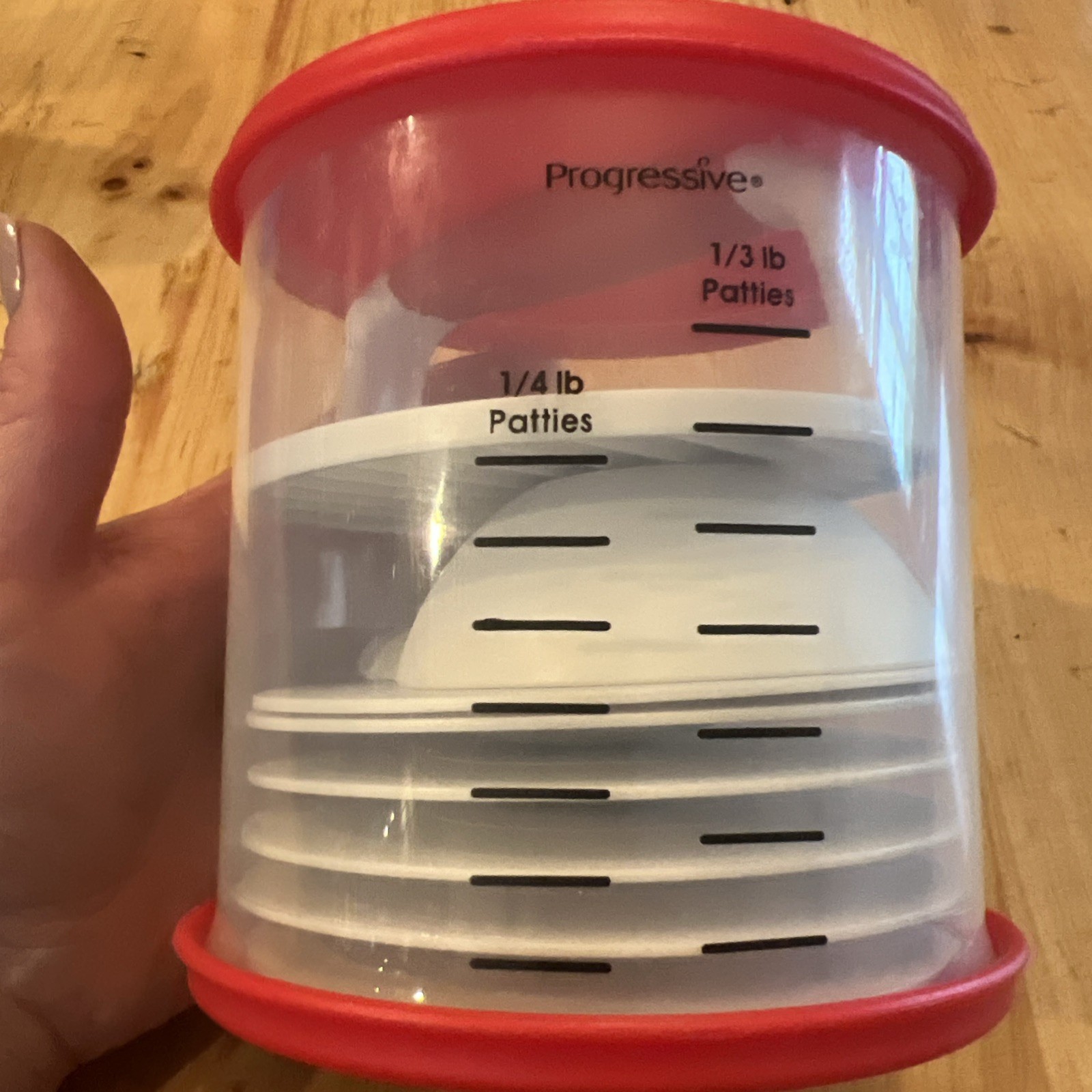 Progressive Prep Works Patty Caddy Press & Store Burger Patties