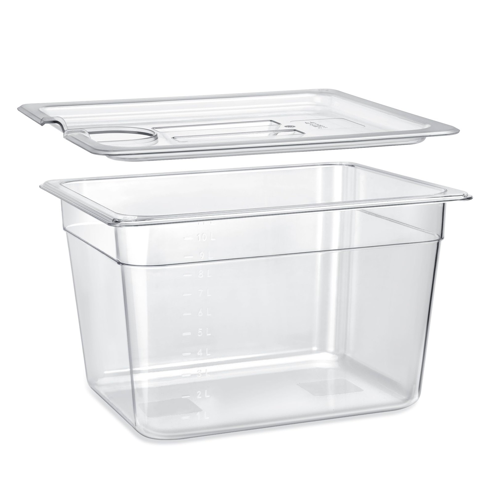 Sous Vide Container 12 Quart With Lidbpa Free Complete Accessories For Anova And