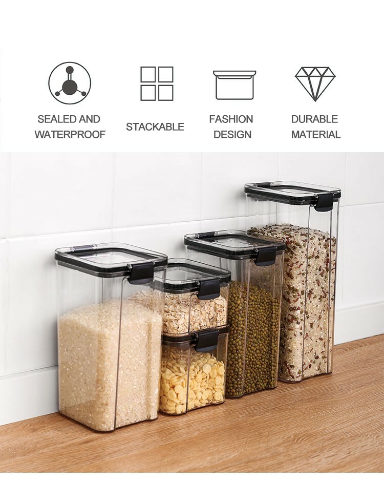 Airtight Food Storage Container Set of 4 