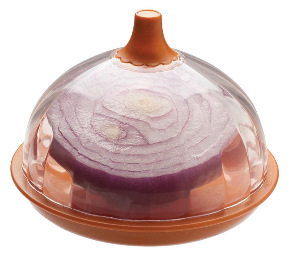 Joie Clear Onion Pod (Orange) – 12x12x9cm