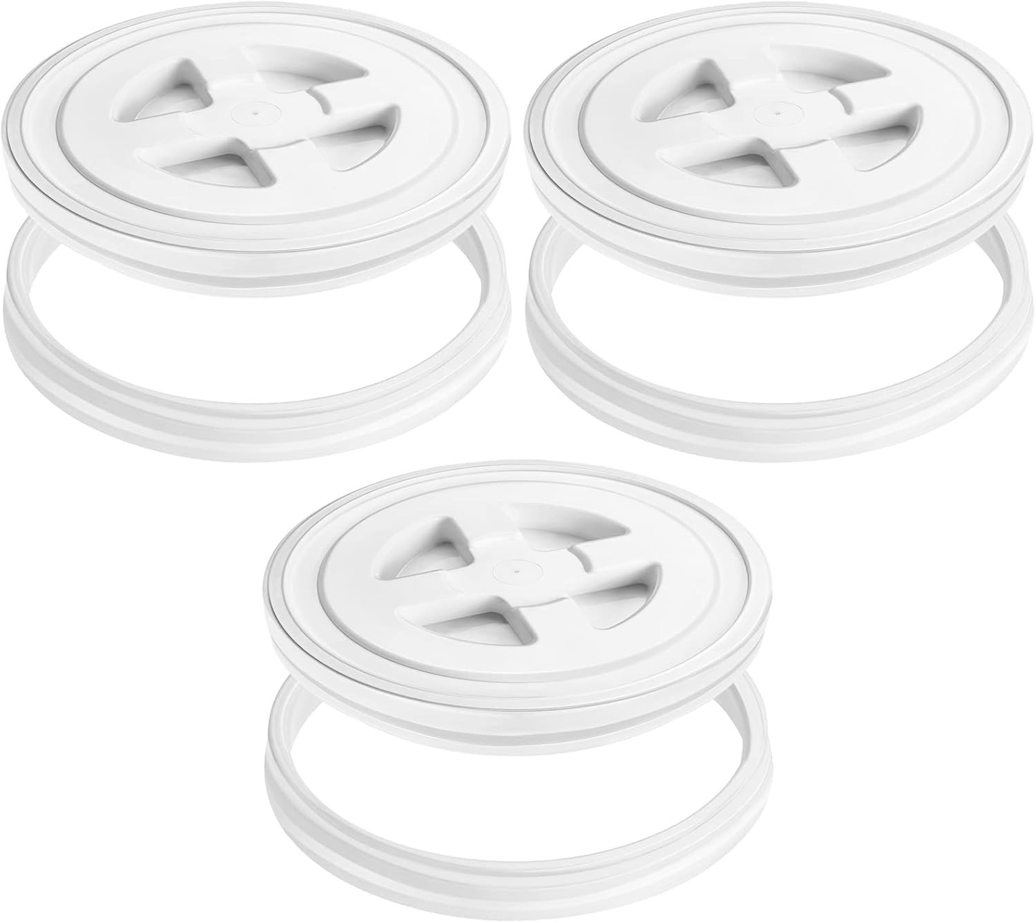 Twist Lid Reusable Seal for Pet Feeders – 3 Pack