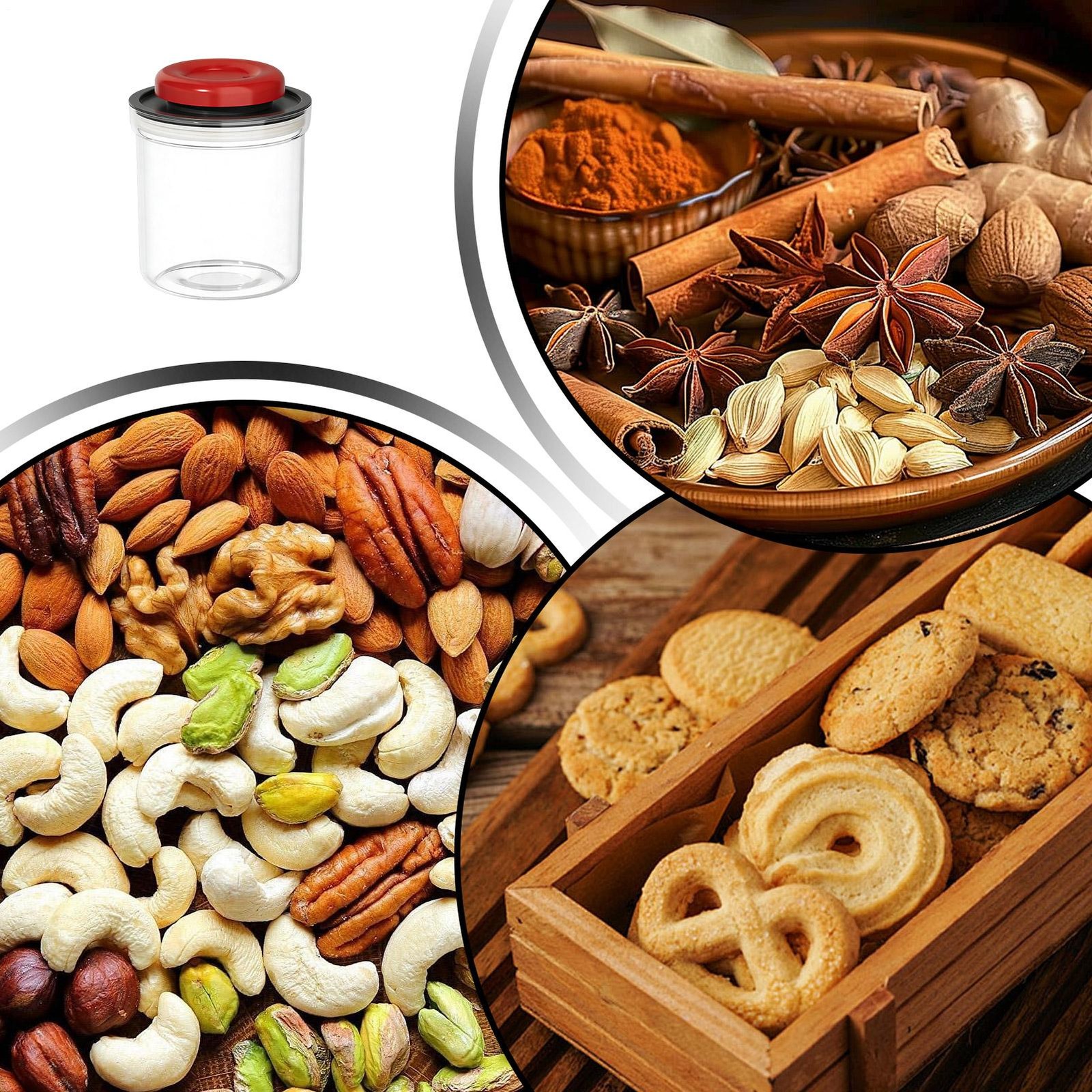 Airtight Storage Container Leakproof Vacuum Sealing Airtight Food