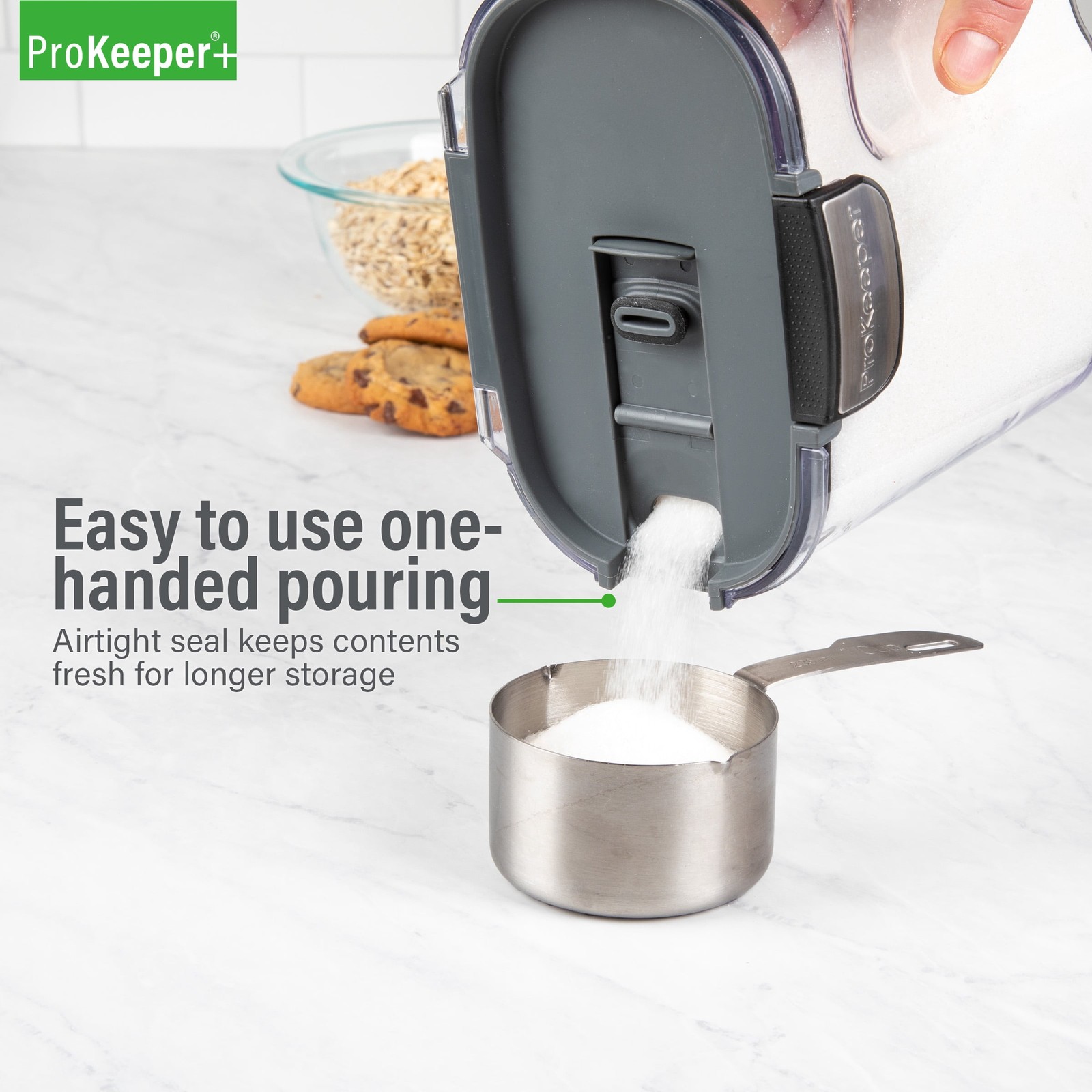 ProKeeper 9-Piece Baker’s Storage Container Set W/ Airtight Seal Pantry