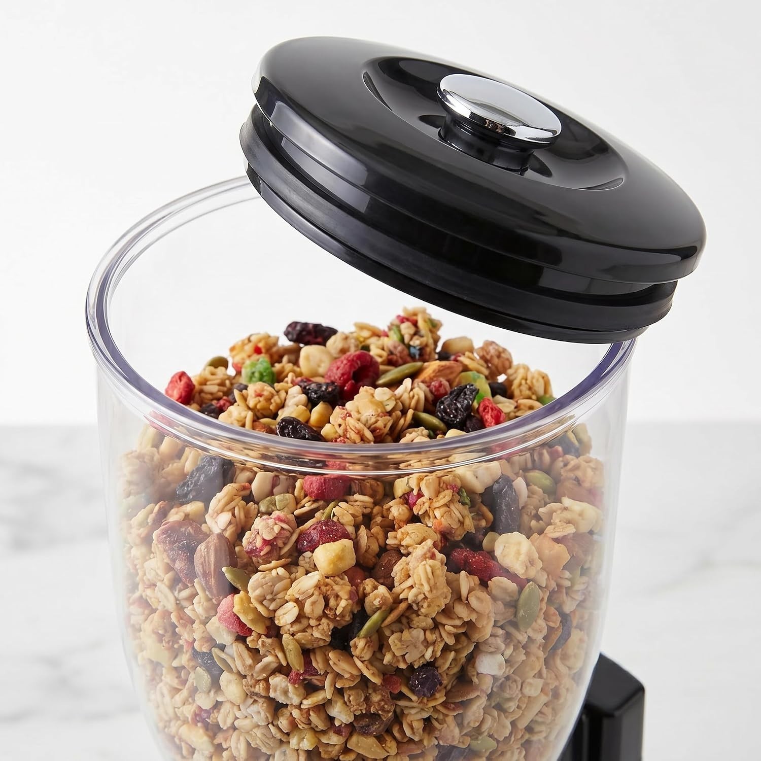Airtight Snack Dispenser with 35 oz Total Capacity – Perfect for Cereal & Nuts