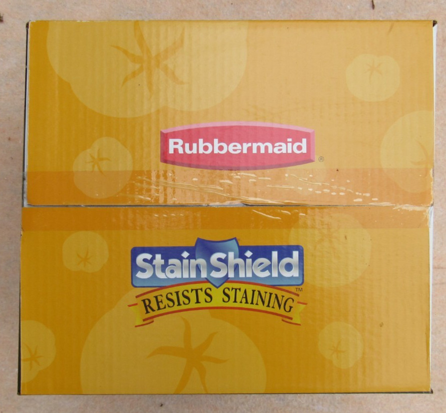 Vintage Rubbermaid StainShield 30-Piece Food Storage Containers 2004 Sealed Box