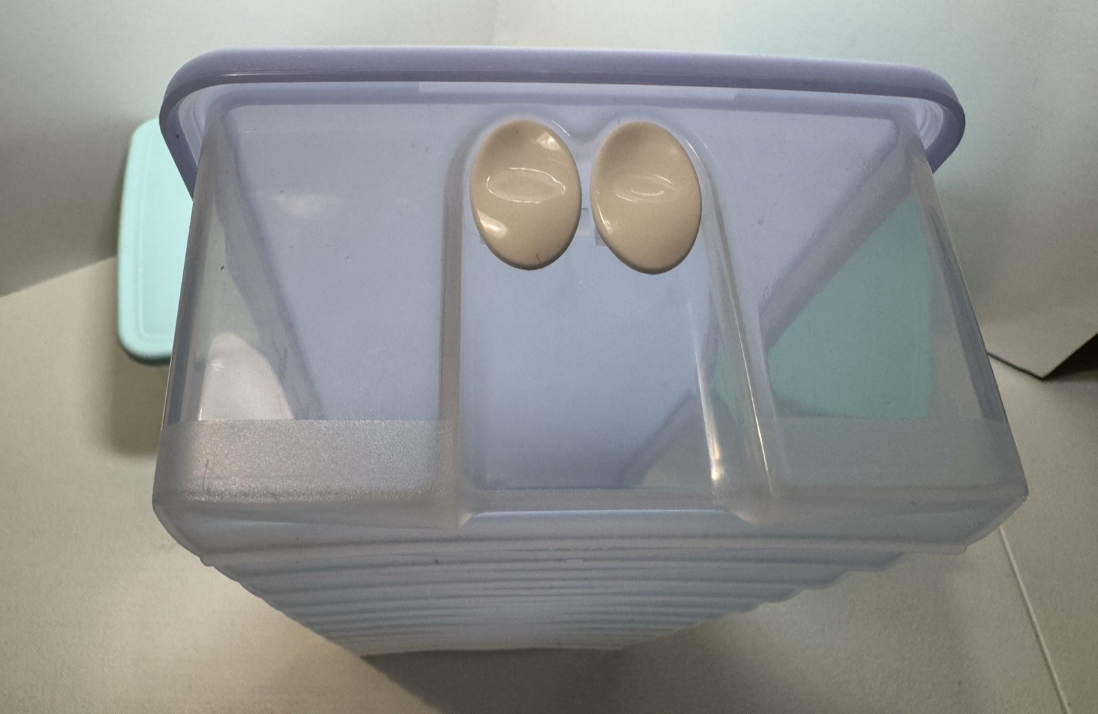 Lot 3 Tupperware FridgeSmart Containers Variety Lids 2 Rectangle 1 Square VGUC