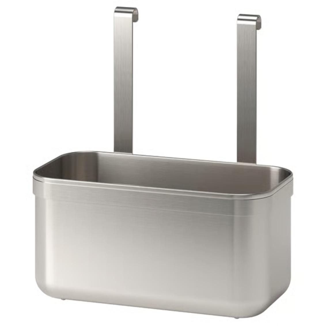 Stainless Steel Kitchen Wall Accessories Container With Removeable Tray and Rail