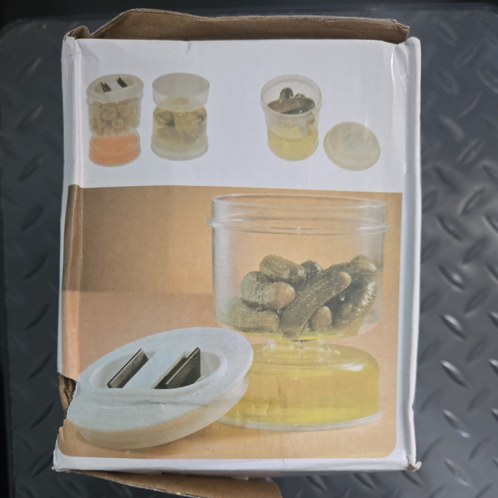 Fully Sealed Fermentation Jar Food Grade PC Plastic Pickling Storage Container