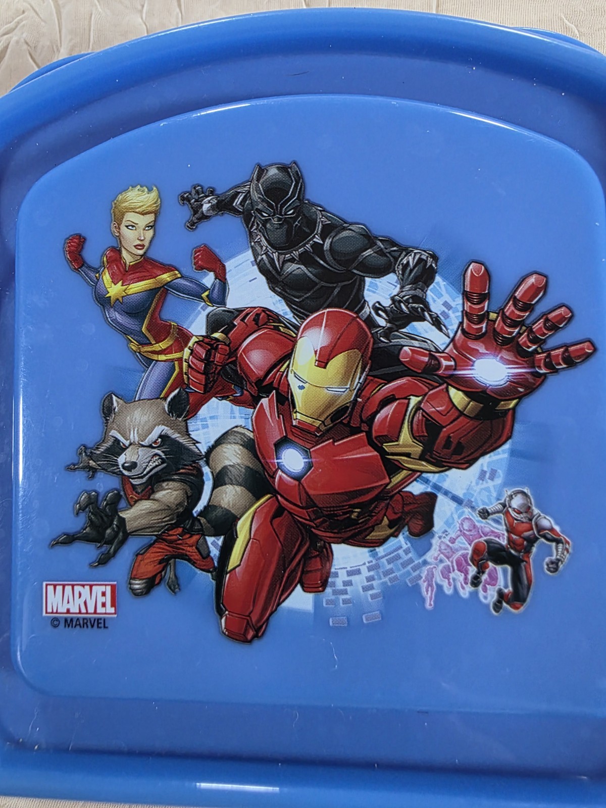 Marvel Avengers Sandwich Keeper -Iron Man, Black Panther, Captain Marvel