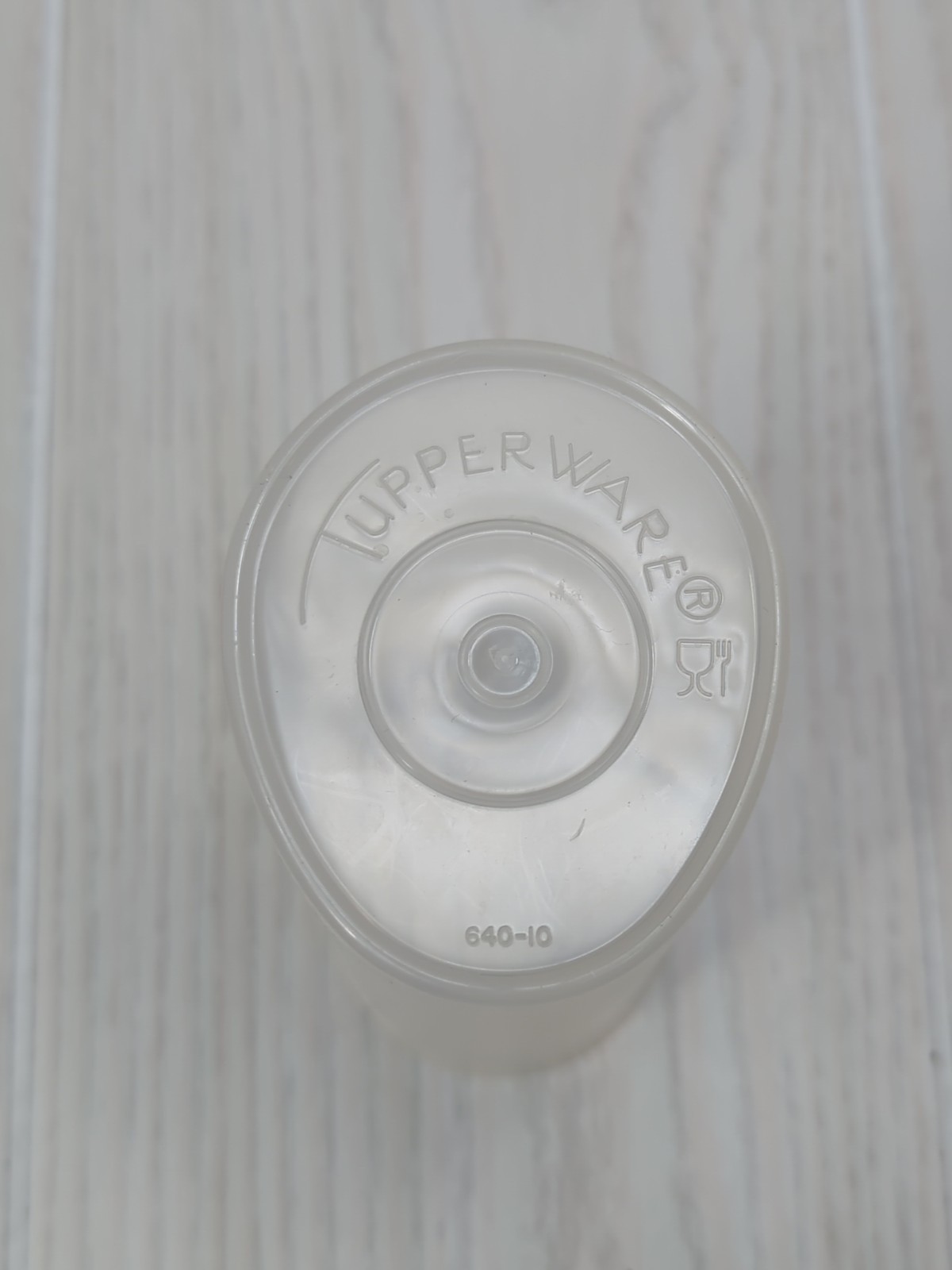 Tupperware Sweet Saver Syrup Dispenser 640-10 Red Lid pour Spout vintage