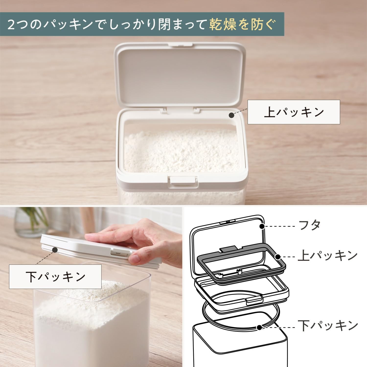 Marna Storage Container Kitchen Storage Plastic Goodlo