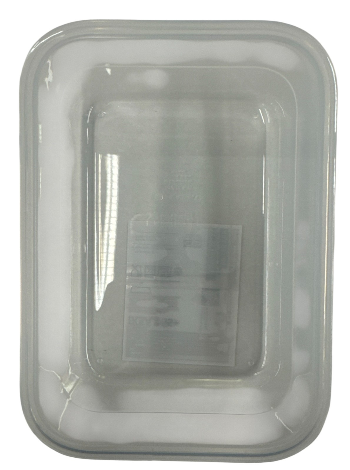 New IKEA 365+ Clear Rectangular Food Container 1.0 L (34 oz) 403.591.48