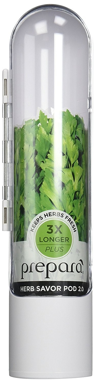 Prepara Herb Savor Pod 2.0, White/Green Single Pod, White