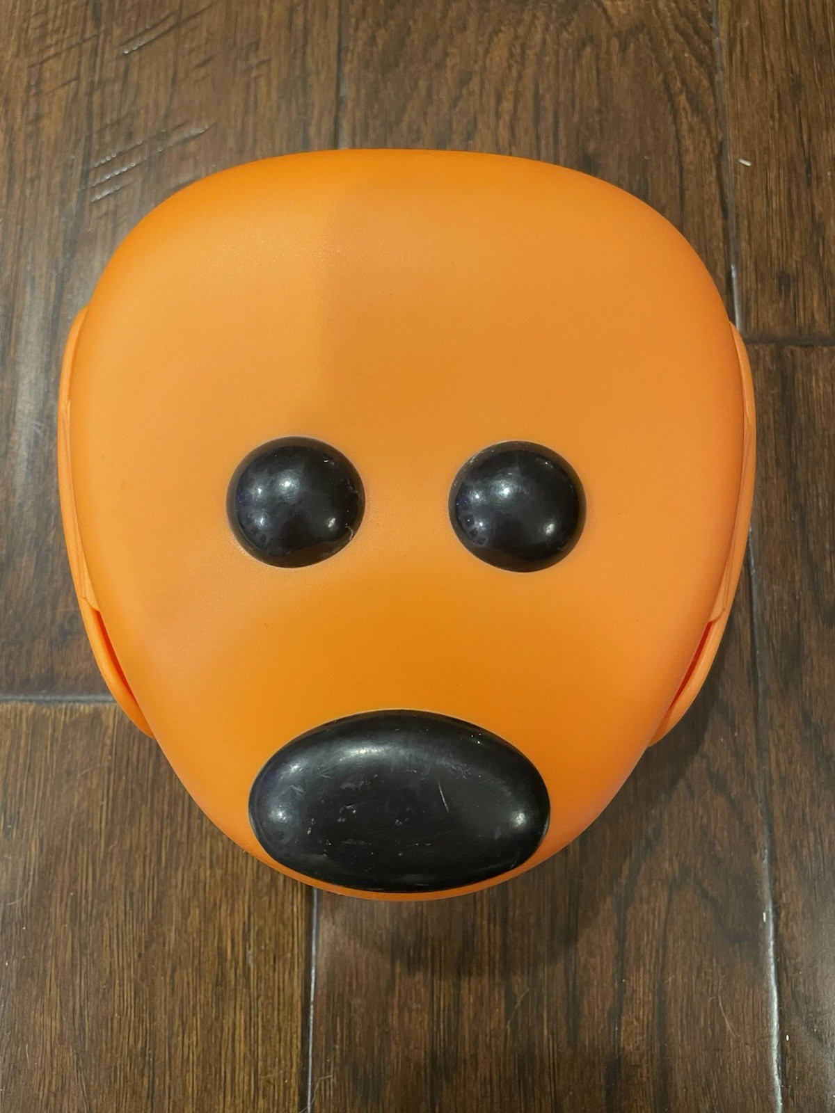 IKEA Fun SMASKA Kids Lunch Box Puppy Dog Orange Storage Container Snack Camping