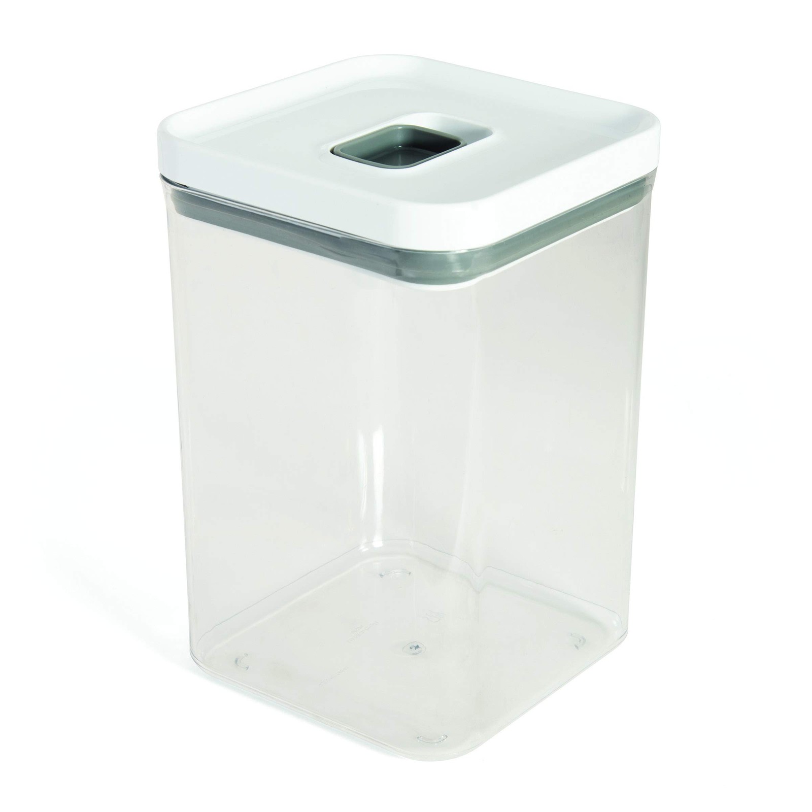 Food and Organization Storage Container with Airtight Lid, 4.43-Quart, Clear