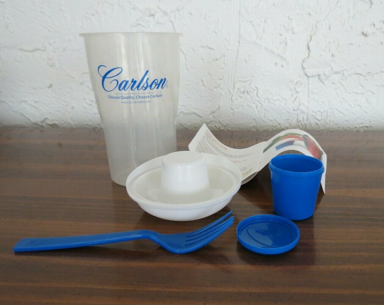 Carlson Healthy Food Grab & Go Cup Set 27 oz (800 m) NEW