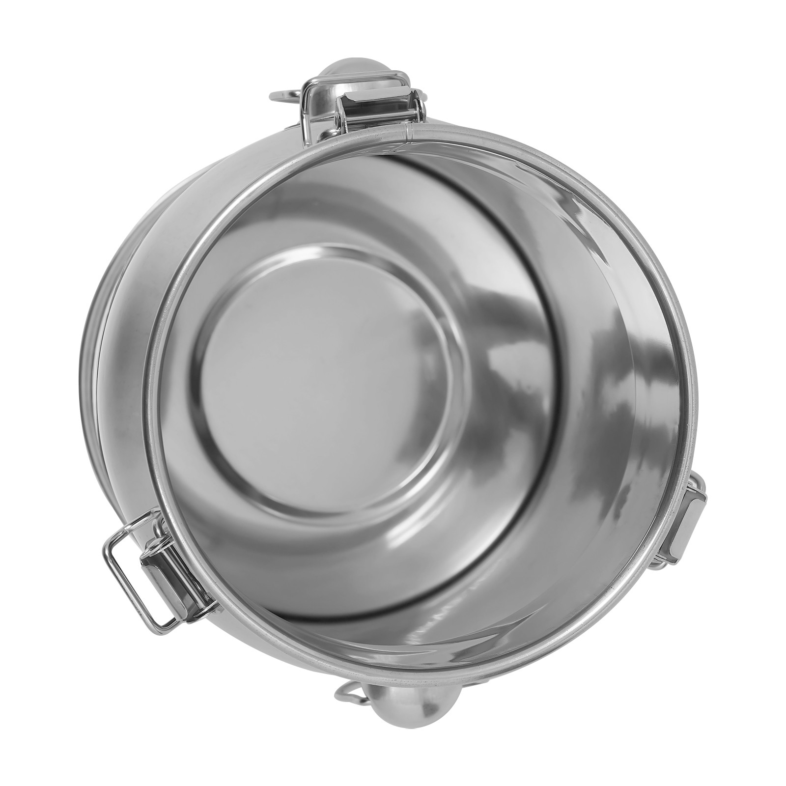201 Stainless Steel Milk Can 5L 1.32Gal Milk Container Milk Bucket Good Sealing